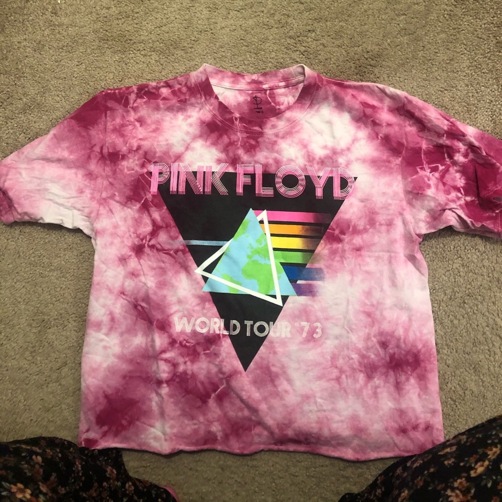 Pink Floyd tie dye t-shirt